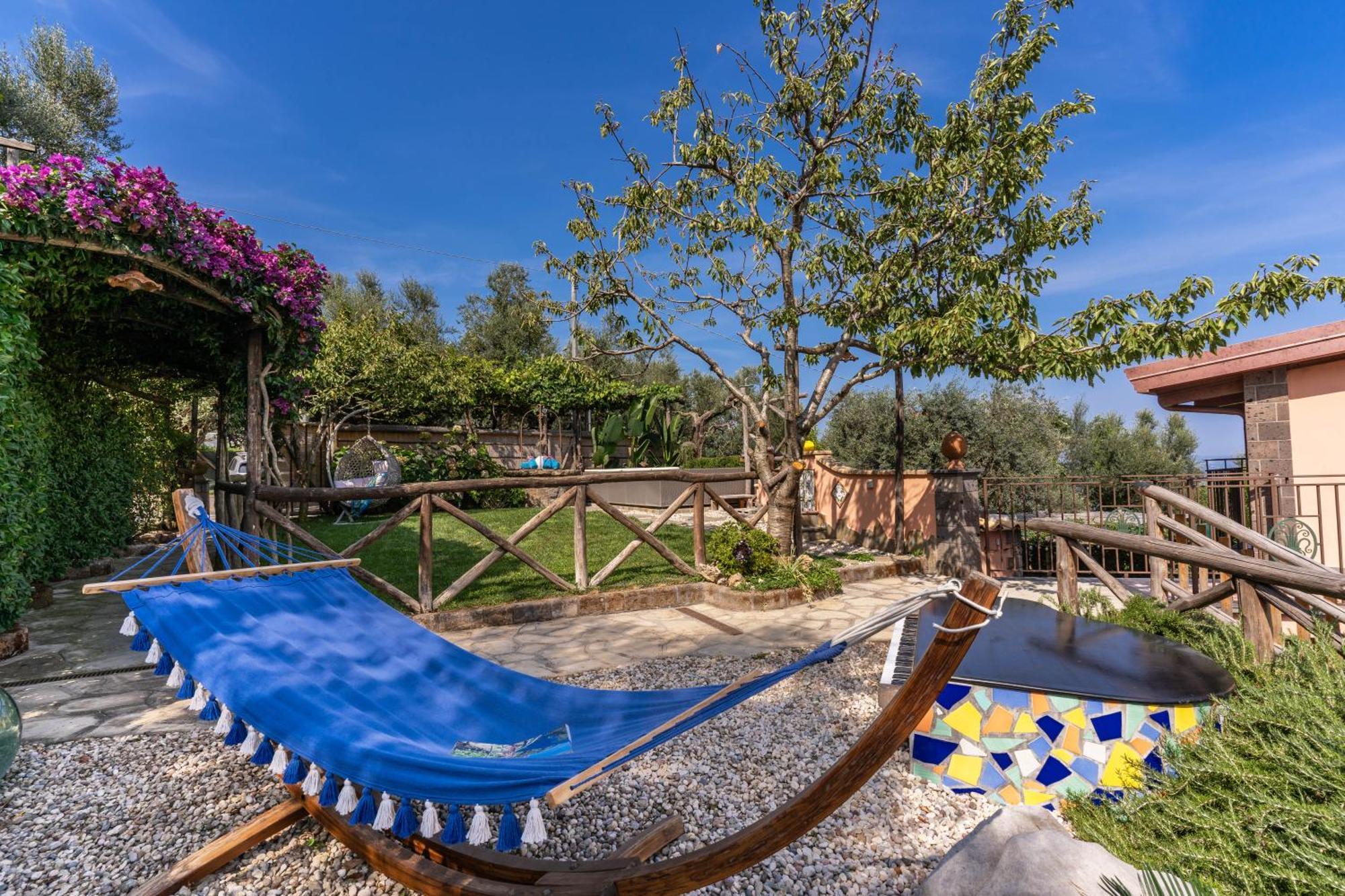 Villa Caruso Private Heated Pool & Sea View Península Sorrentina Exterior foto